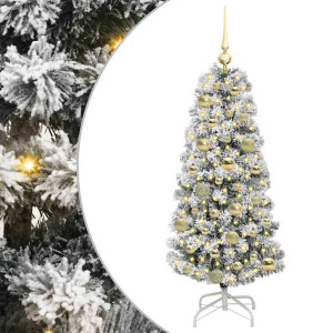 Árbol de Navidad artificial con ramas articuladas 120 cm H