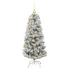 Árbol de Navidad artificial con ramas articuladas 120 cm 4