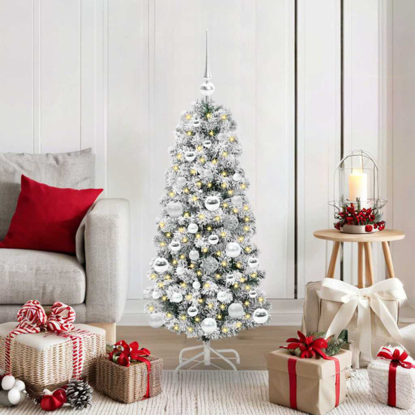 Árbol de Navidad artificial con ramas articuladas 120 cm D