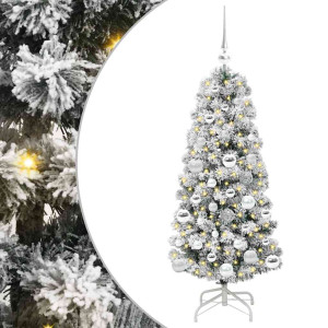 Árbol de Navidad artificial con ramas articuladas 120 cm H