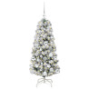 Árbol de Navidad artificial con ramas articuladas 120 cm 3