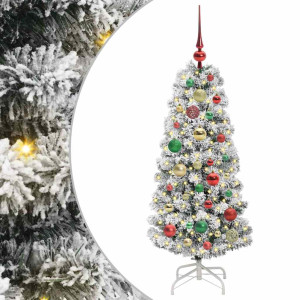 Árbol de Navidad artificial con ramas articuladas 120 cm H
