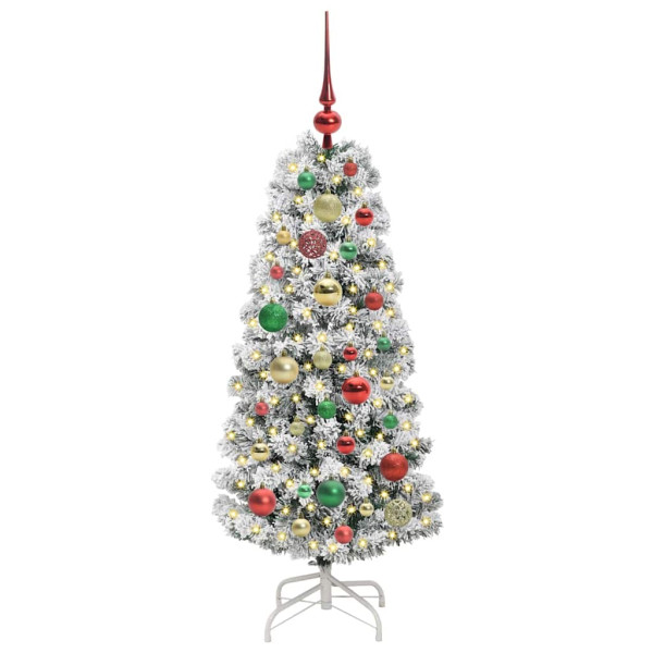 Árbol de Navidad artificial con ramas articuladas 120 cm M 3