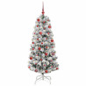 Árbol de Navidad artificial con ramas articuladas 150 cm 3