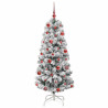 Árbol de Navidad artificial con ramas articuladas 150 cm 4