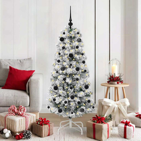 Árbol de Navidad artificial con ramas articuladas 150 cm D