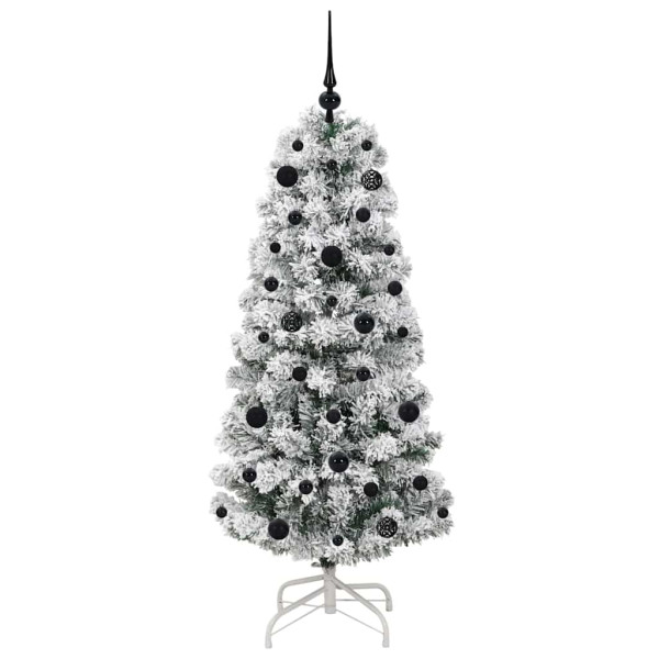 Árbol de Navidad artificial con ramas articuladas 150 cm M 4