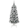 Árbol de Navidad artificial con ramas articuladas 150 cm 4