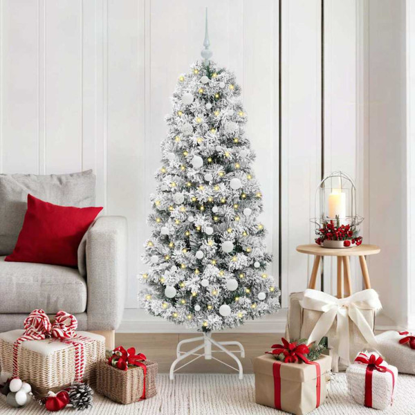 Árbol de Navidad artificial con ramas articuladas 150 cm D