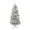 Árbol de Navidad artificial con ramas articuladas 150 cm 3