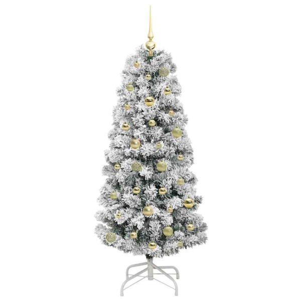 Árbol de Navidad artificial con ramas articuladas 150 cm M 4