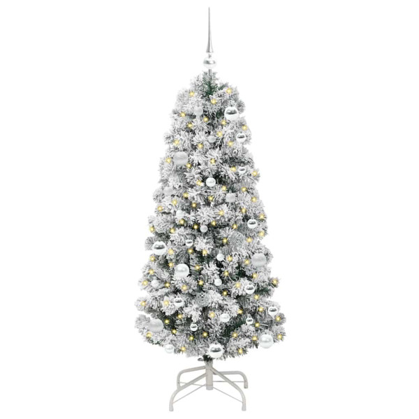 Árbol de Navidad artificial con ramas articuladas 150 cm M 3