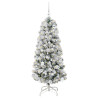 Árbol de Navidad artificial con ramas articuladas 150 cm 3