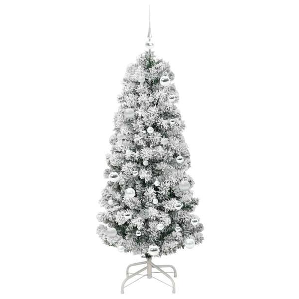 Árbol de Navidad artificial con ramas articuladas 150 cm M 4