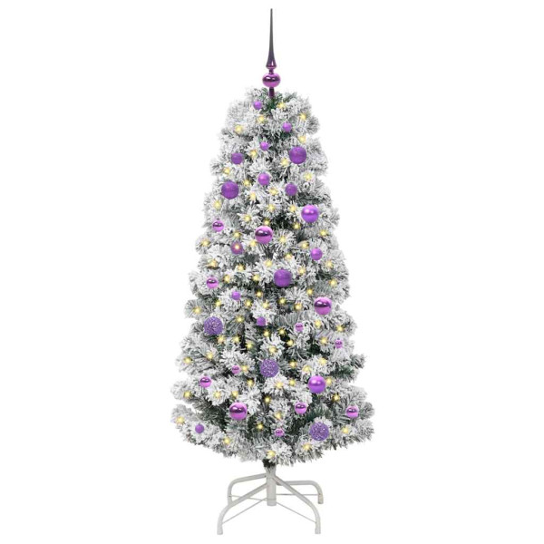 Árbol de Navidad artificial con ramas articuladas 150 cm M 3