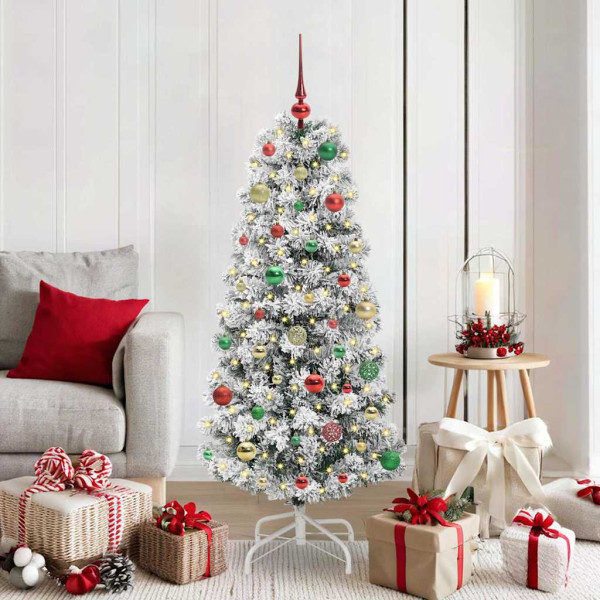Árbol de Navidad artificial con ramas articuladas 150 cm D