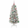 Árbol de Navidad artificial con ramas articuladas 150 cm 3