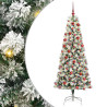 Árbol de Navidad artificial con ramas articuladas 180 cm 2