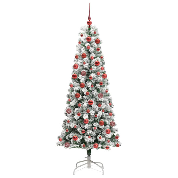 Árbol de Navidad artificial con ramas articuladas 180 cm M 4