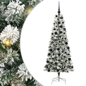 Árbol de Navidad artificial con ramas articuladas 180 cm H