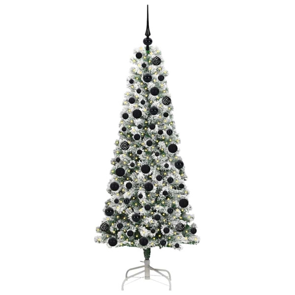 Árbol de Navidad artificial con ramas articuladas 180 cm M 3