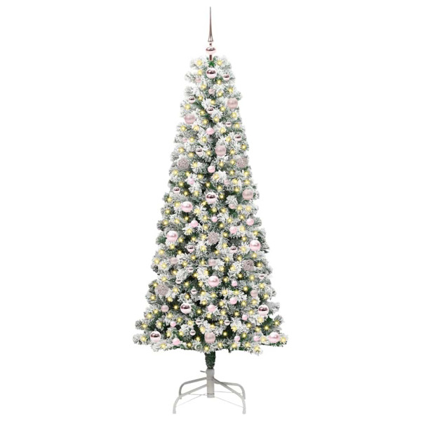 Árbol de Navidad artificial con ramas articuladas 180 cm M 3