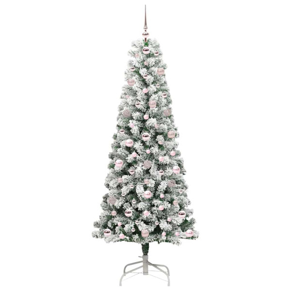 Árbol de Navidad artificial con ramas articuladas 180 cm M 4