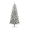 Árbol de Navidad artificial con ramas articuladas 180 cm 4