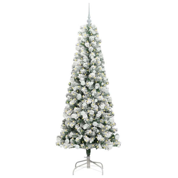 Árbol de Navidad artificial con ramas articuladas 180 cm M 3