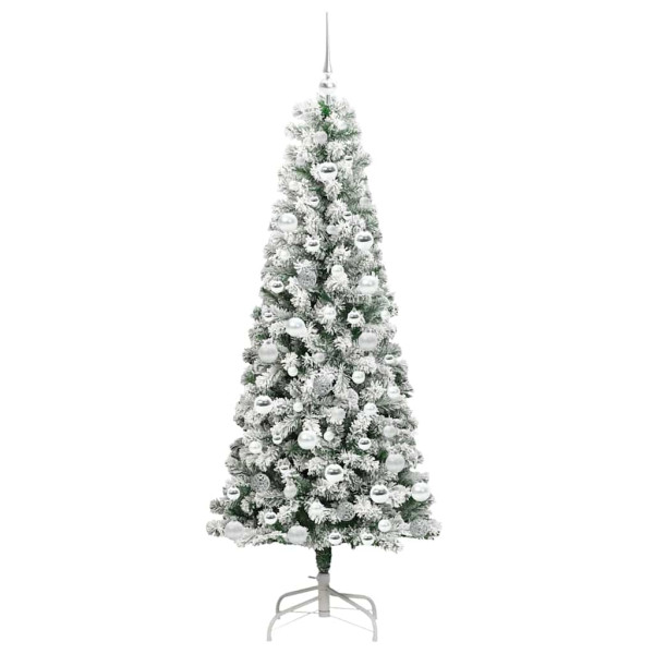 Árbol de Navidad artificial con ramas articuladas 180 cm M 4