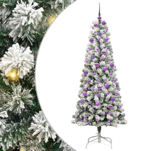 Árbol de Navidad artificial con ramas articuladas 180 cm H