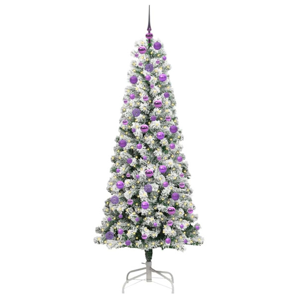 Árbol de Navidad artificial con ramas articuladas 180 cm M 3