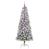 Árbol de Navidad artificial con ramas articuladas 180 cm 3