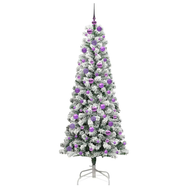 Árbol de Navidad artificial con ramas articuladas 180 cm M 4