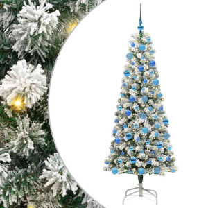 Árbol de Navidad artificial con ramas articuladas 180 cm H
