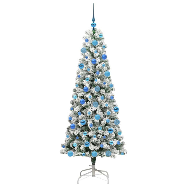 Árbol de Navidad artificial con ramas articuladas 180 cm M 4