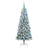Árbol de Navidad artificial con ramas articuladas 180 cm 4