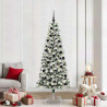 Árbol de Navidad artificial con ramas articuladas 210 cm 1