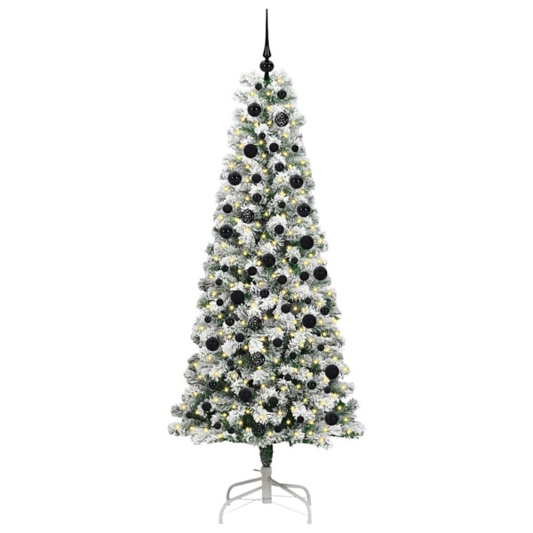 Árbol de Navidad artificial con ramas articuladas 210 cm M 3