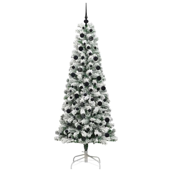 Árbol de Navidad artificial con ramas articuladas 210 cm M 4