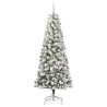 Árbol de Navidad artificial con ramas articuladas 210 cm 3
