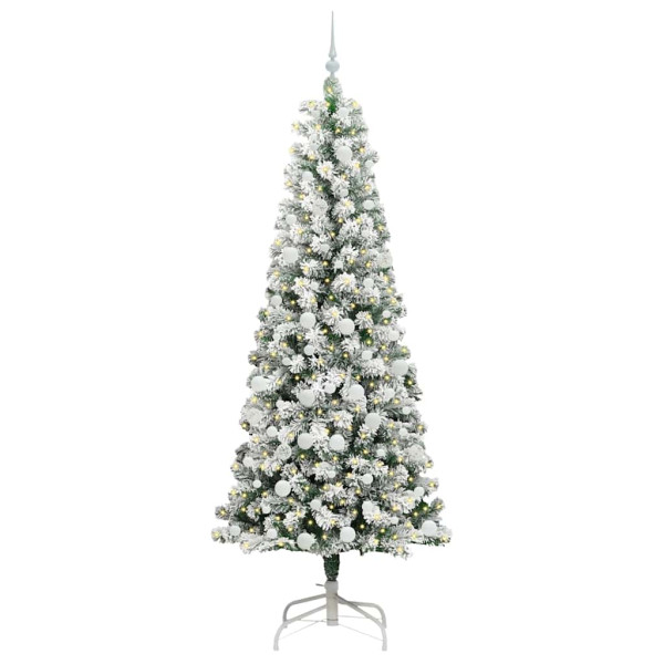 Árbol de Navidad artificial con ramas articuladas 210 cm M 3