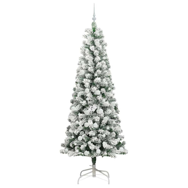 Árbol de Navidad artificial con ramas articuladas 210 cm M 4