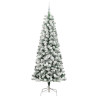 Árbol de Navidad artificial con ramas articuladas 210 cm 4