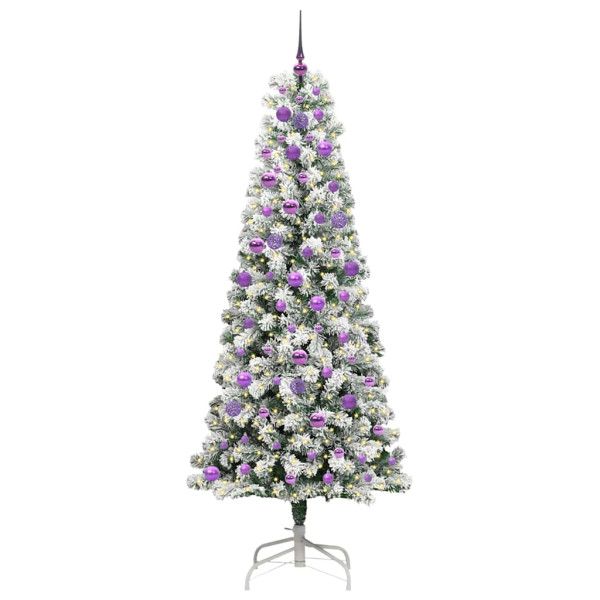Árbol de Navidad artificial con ramas articuladas 210 cm M 3