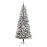 Árbol de Navidad artificial con ramas articuladas 210 cm 3