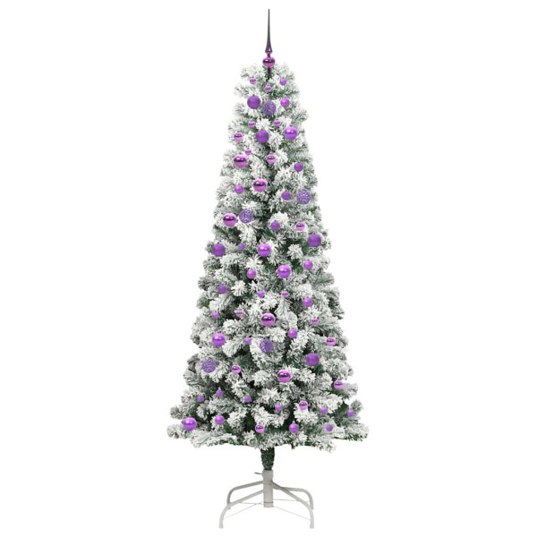 Árbol de Navidad artificial con ramas articuladas 210 cm M 4