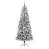 Árbol de Navidad artificial con ramas articuladas 210 cm 4