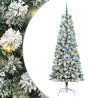 Árbol de Navidad artificial con ramas articuladas 210 cm 2