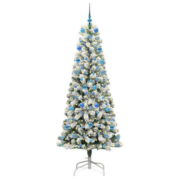 Árbol de Navidad artificial con ramas articuladas 210 cm M 3